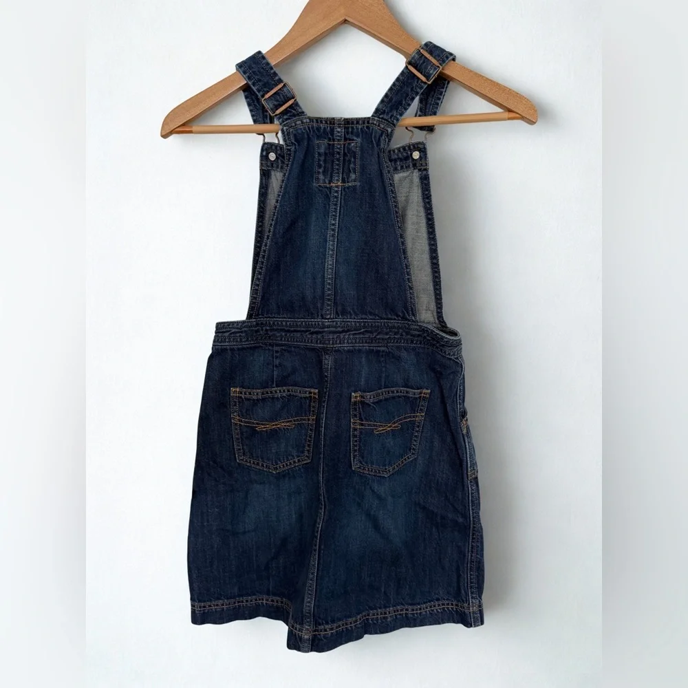 Girls GAP Kids Blue Denim Pinafore Overall Dress Size XL‎ Girls